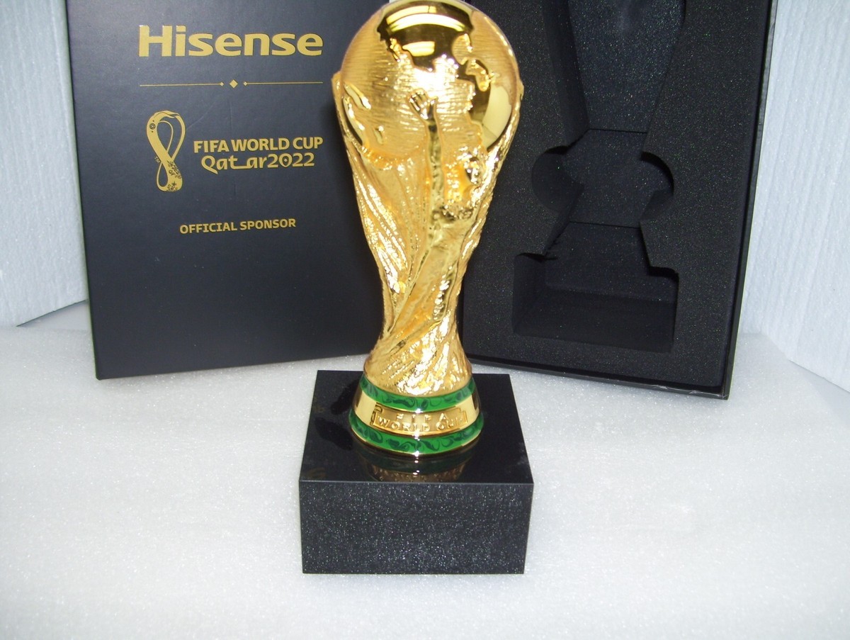 Hisense FIFA WORLD CUP Qatar 2022 トロフィー FIFA World cup 2022 Hisense official sponsor trophy | eBay