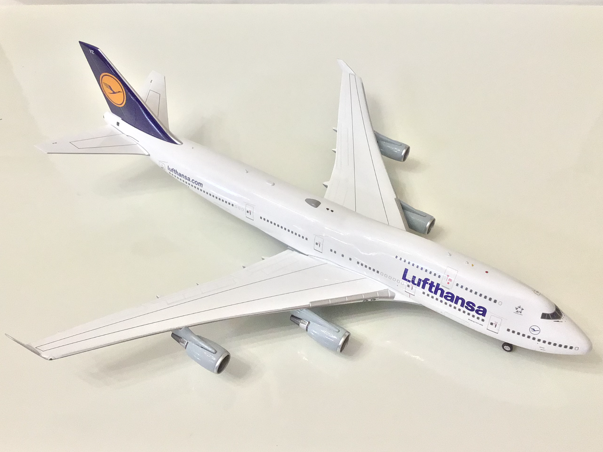 J Fox 1:200 Lufthansa Boeing 747-400 D-ABVZ | eBay