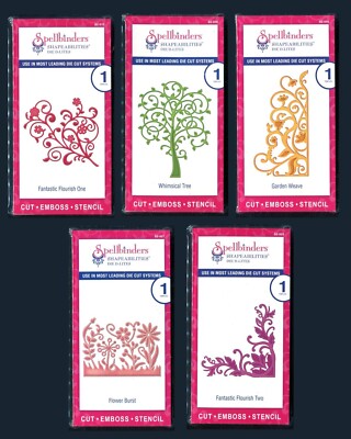 SPELLBINDERS - Formbarkeitsstanzformen - S2-006/S2-007/S2-008 S2-009/S2-0010