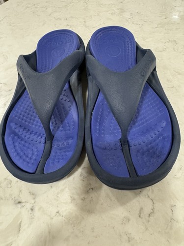 CROCs Blue Sandals - Picture 7 of 10