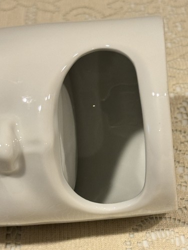 CORDON BLEU KEKS-/MILCHTASSE MIT GESICHT 12 Unzen Weißes Gesicht Keramiktasse mit Kekshalter - Bild 16 von 21