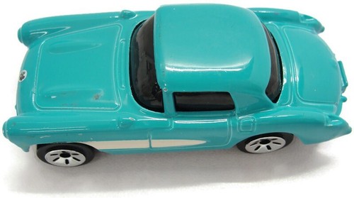 Chevrolet Corvette Maisto 1957 azul vintage - Imagen 7 de 15