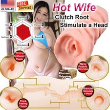 Male Masturbators Realistic Pocket Vagina Pussy Cup Stroker Adult Sex Toy Men