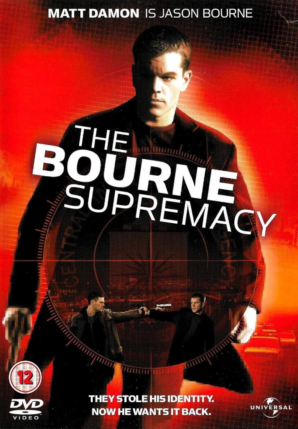 The Bourne Supremacy DVD (2007) FREE SHIPPING