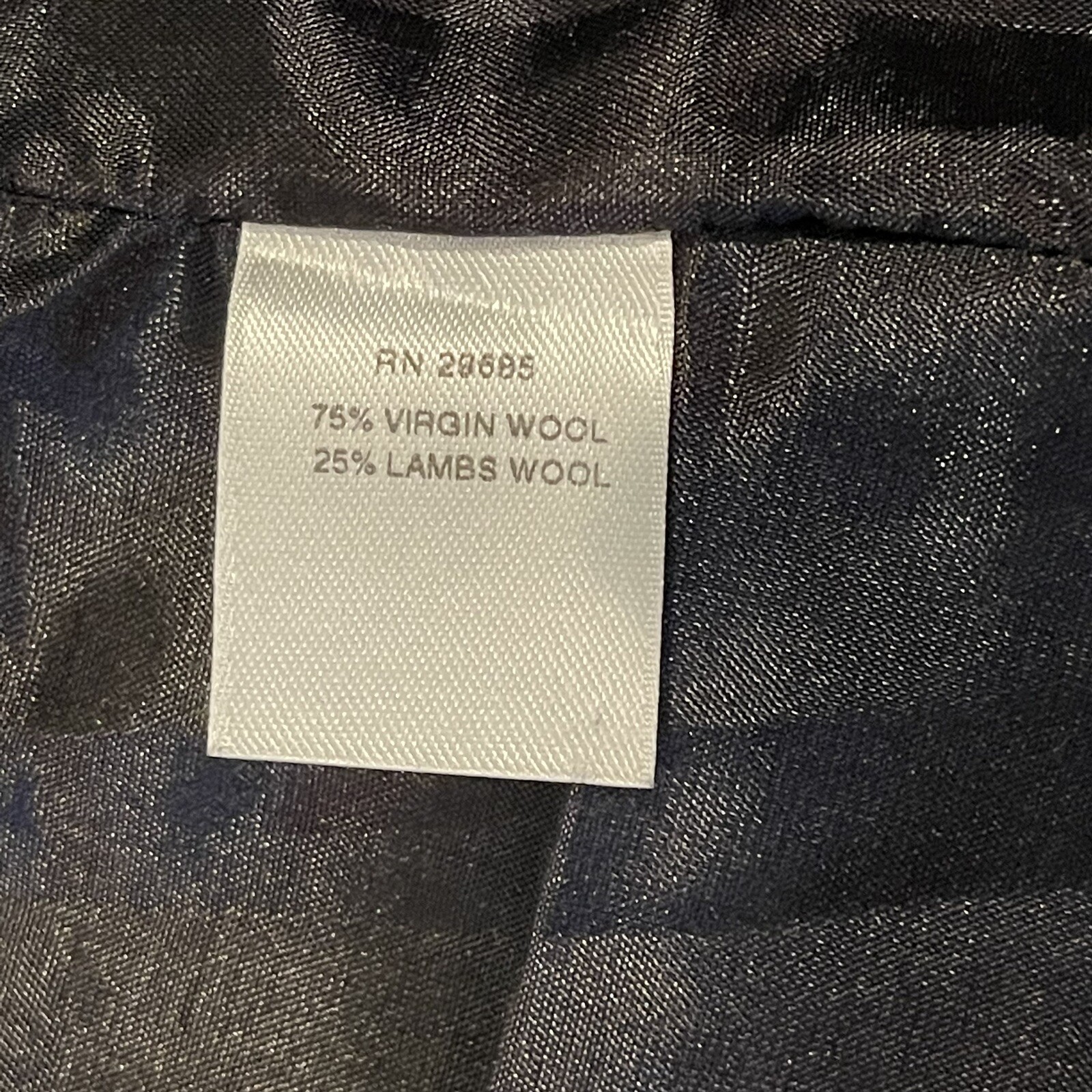 Pendleton Houndstooth Black And White Wool Lined … - image 9