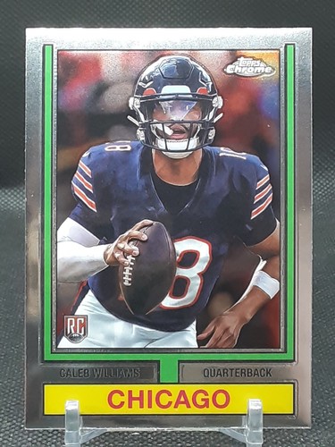 CALEB WILLIAMS 2024 TOPPS CHROME '7 TOPPS ROOKIE BEARS USC TROJANS