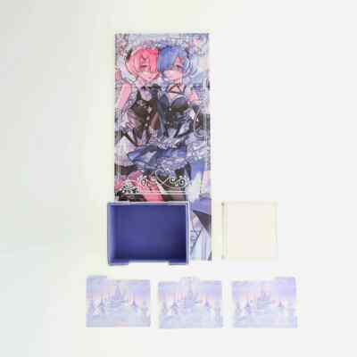 RE ZERO Mana Moon Yugioh RE:LABYRINTH DICEWINDER DECK BOX Rem Ram Emilia