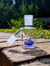 Premium 45°  14mm Lil Sweety Cobalt Ash Catcher for Water Pipe Bong Bubbler