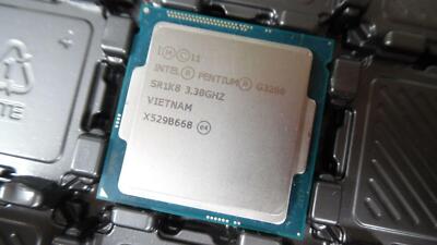 Intel Pentium G3260@3.30GHz Socket LGA1150 Dual-Core CPU - SR1K8 - Tested