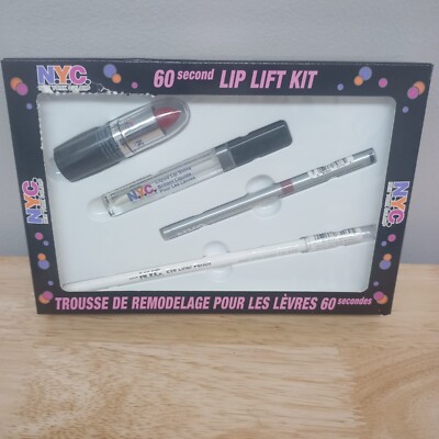 N.Y.C. New York Color Lip Lift Kit 4 piece Set 6108-03 Red