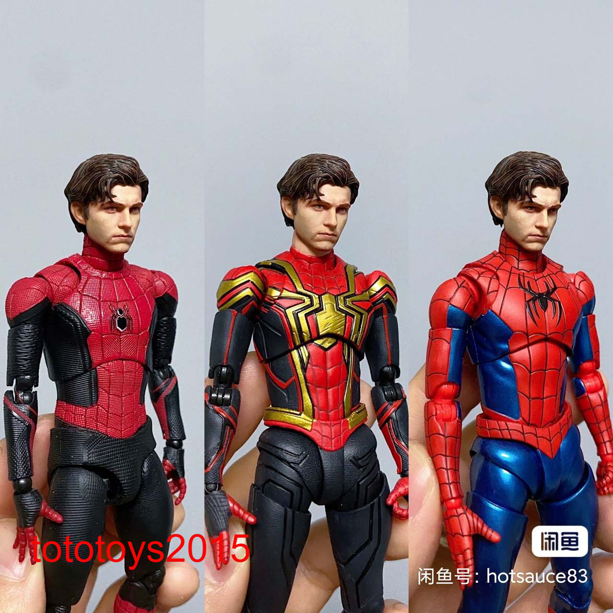 1:6 1:12 1:18 Tom Holland Spider-Man Head Sculpt for 12'' 6'' 3.75