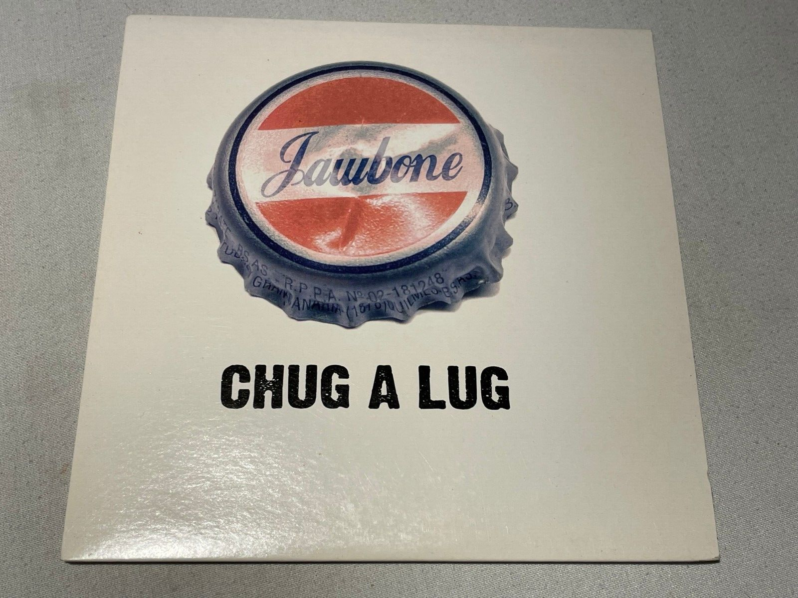 Jawbone - Chug A Lug & Get Rhythm - Vinyl Record 7"" Single - 2006 Loose Music