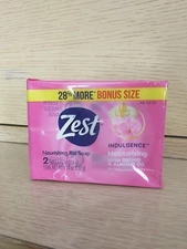 Pack of 2 Zest Indulgence Deodorant Bar Soap 4.12 oz Bars Lush Orchid & Almond