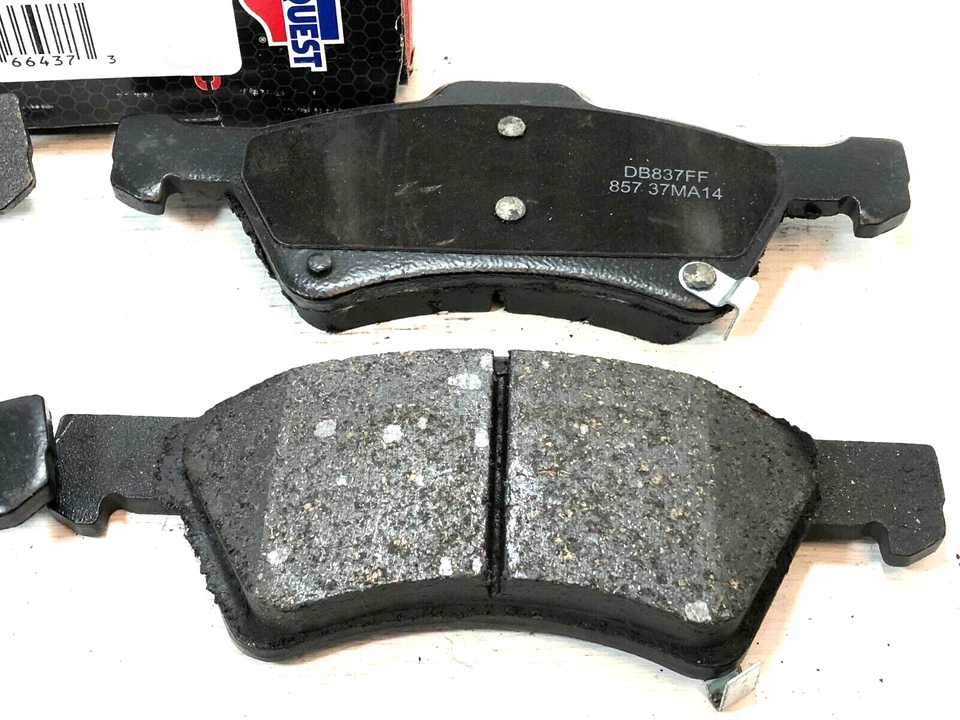 JUEGO PASTILLAS FRENO DISCO DELANTERO MARCA CARQUEST CXD857 / GNAD857 SE ADAPTA A DODGE CHRYSLER Foto 4 de 4