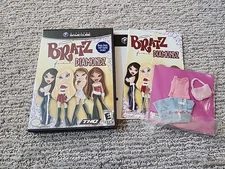 Bratz: Forever Diamondz (Nintendo GameCube, 2006) With RARE Doll Outfit Tested