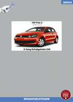 PDF VW Polo 5 (09-14) Reparaturanleitung 6 Gang Getriebe 0A8