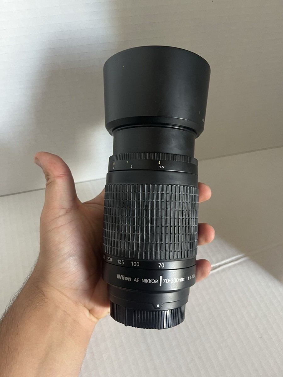 Nikon AF Nikkor Zoom 70-300mm 1:4-5.6 G 1.5m/5ft Lens | eBay