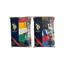 U.S. Polo Assn. Boxer Brief's 5 Piece Pack Boy's Size Large 12/14 Pack of 2