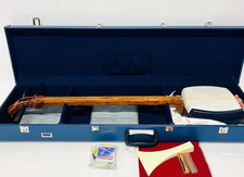 Tsugaru Shamisen Japanese Traditional Musical Instrument with Hard Case Bachi