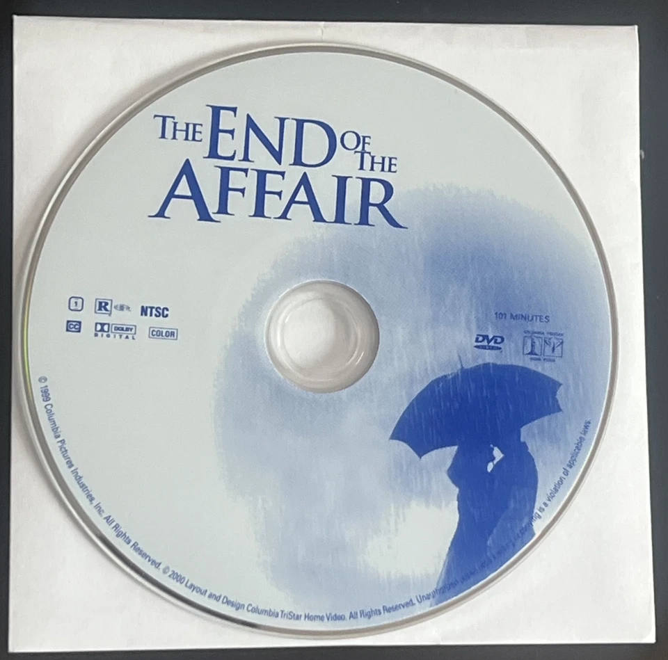 📀Neu Der Schluss Der Affäre (1999) - DVD Disc Nur In Weißer Papiertasche - Bild 1 von 1