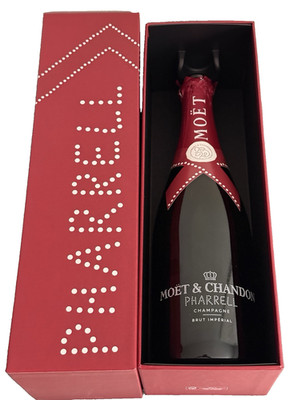 Moet & Chandon x Pharrell Brut Imperial Empty Champagne Bottle with Box