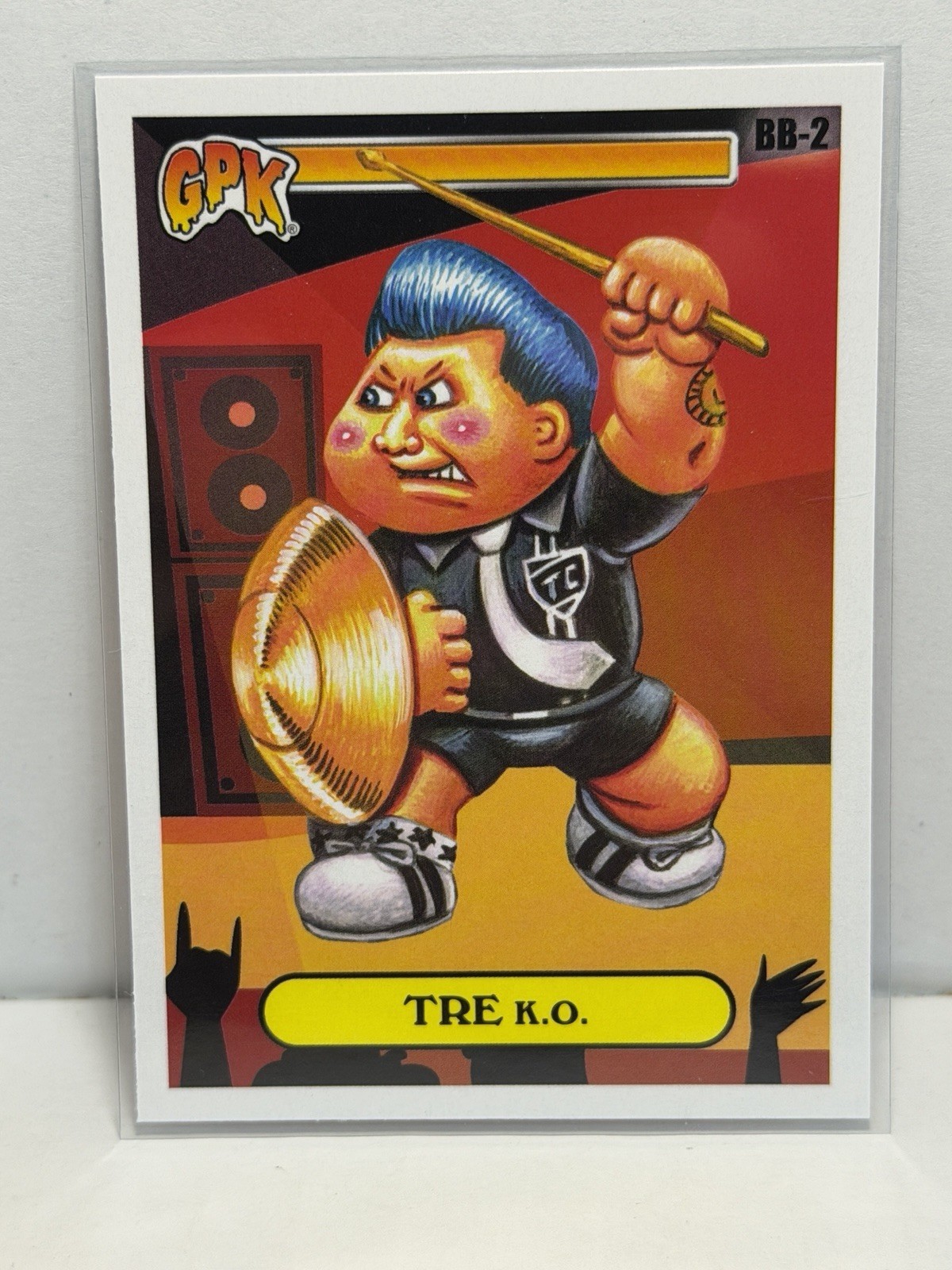 2024 Topps GPK Green Day Garbage Pail Kids Battle Bands #BB-2 Tre K.O.