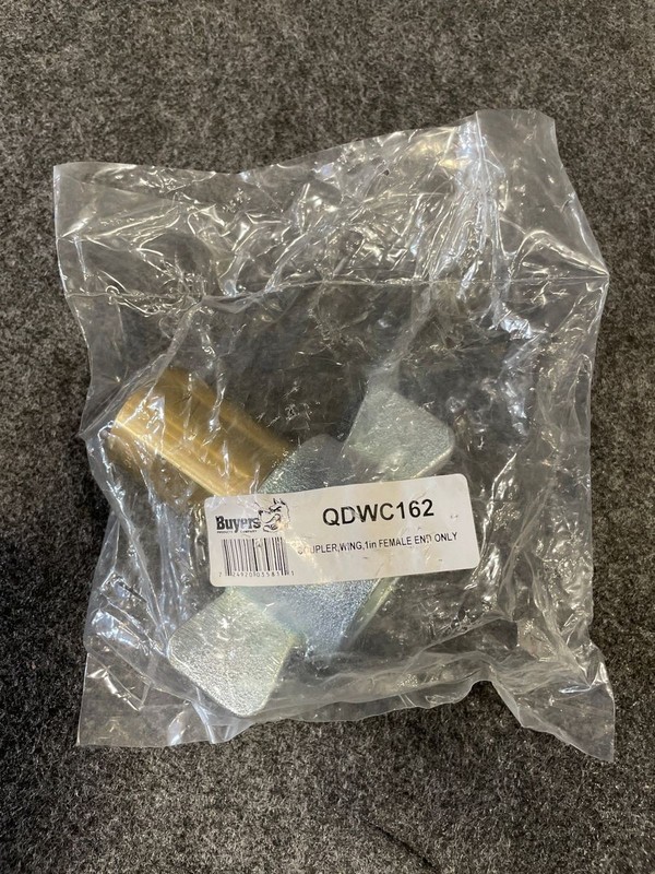 BUYERS PRODUCTS QDWC162 Wing-Type Hydraulic Quick Coupler, 1" Female End Only