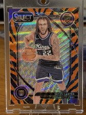 2024-25 Panini Select Devin Carter #269 Courtside Tiger Prizm RC SSP Case Hit