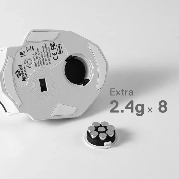 Redragon M908 Laser LED 18 Buttons Gaming Mouse - Image 3 of 4