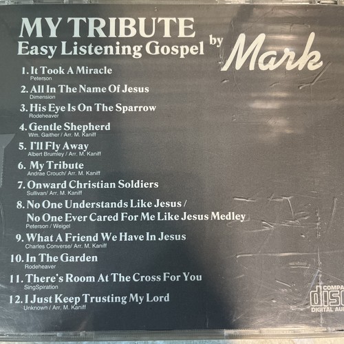 My Tribute Easy Listening Gospel by Mark - EXC! - NNN - Picture 2 of 2