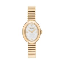 Coach Sammy Women's Gold-Tone Stainless Steel White Dial Quartz Watch 14504573