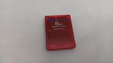 Sony SCPH-10020 PS2 8MB Red Memory Card OEM