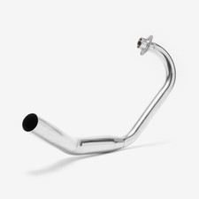Lextek Stainless Steel Exhaust Downpipe Header for Honda CBF 125 08 - 16