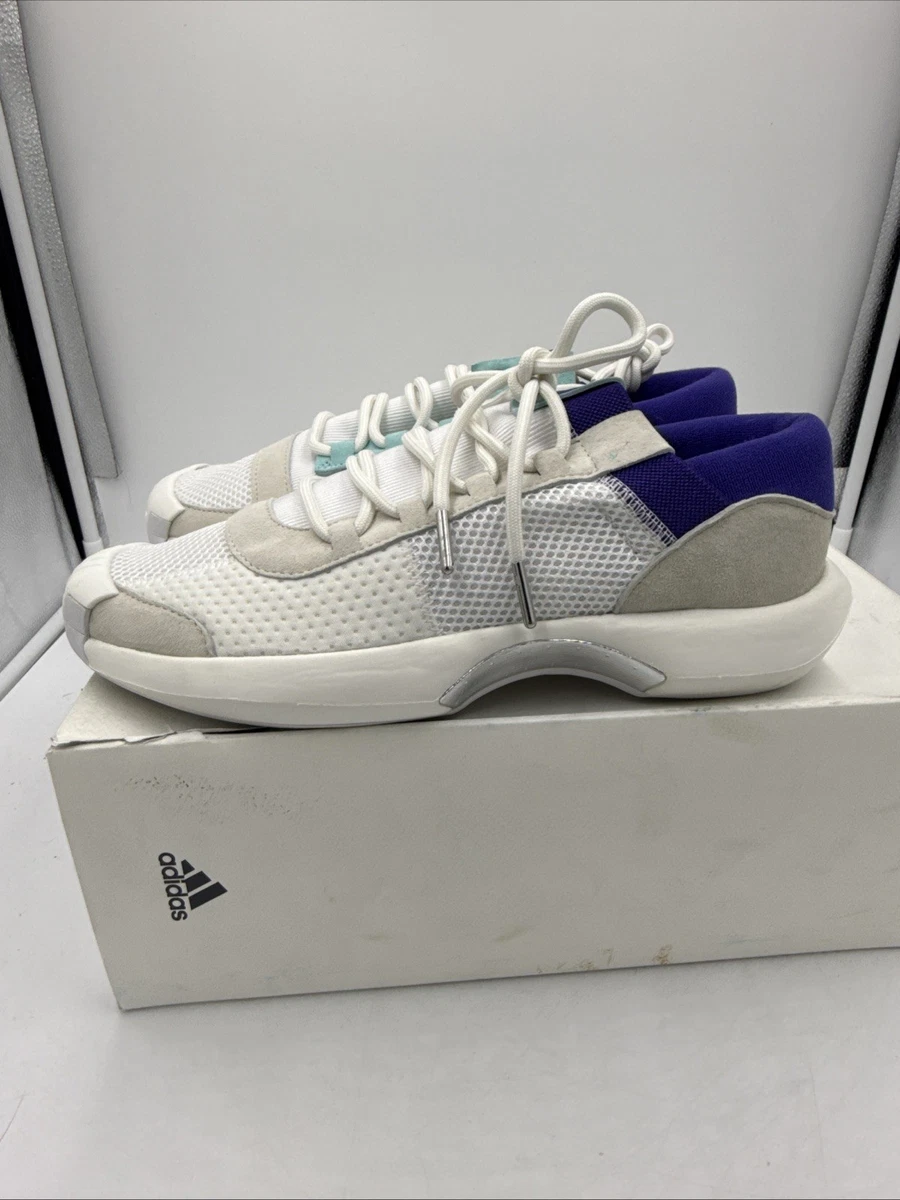 Adidas x Nice Kicks Crazy 1 ADV Shoes Men\'s Size 8.5 White Aqua‎ Sneakers DB1786 adidas Crazy 1 ADV Nice Kicks Men main image 3