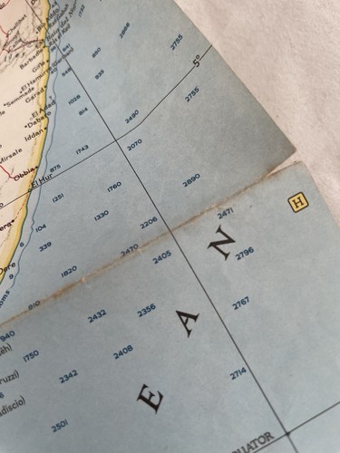 Vintage National Geographic Map Africa Countries Of The Nile October 1963 - Imagen 4 de 4