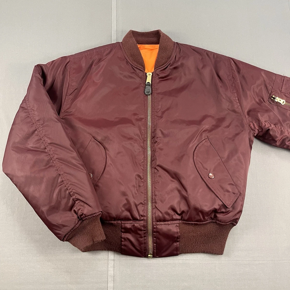 希少‼️alpha ma-1 tall USA製‼️ 90's ALPHA MA-1 フライトジャケット “BLACK / TALL” - used&vintage