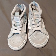 Vans Toddler Sk8-Hi Zip Rainbow Glitter High Tops