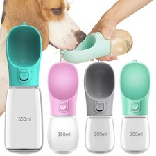 Portable Cat Dog Pet Water Bottle Drinking Cup Puppy Travel Outdoor Feeder