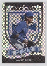 2021 Panini Chronicles Crusade Building Blocks Prizm Javier Baez #6 0nr3