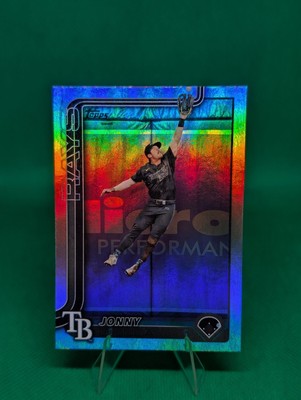 2025 Topps Series 2 Johnny Deluca Rainbow Foilboard #516 Rays