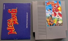 Mega Man 6 (Nintendo Entertainment System, 1994) W/Manual