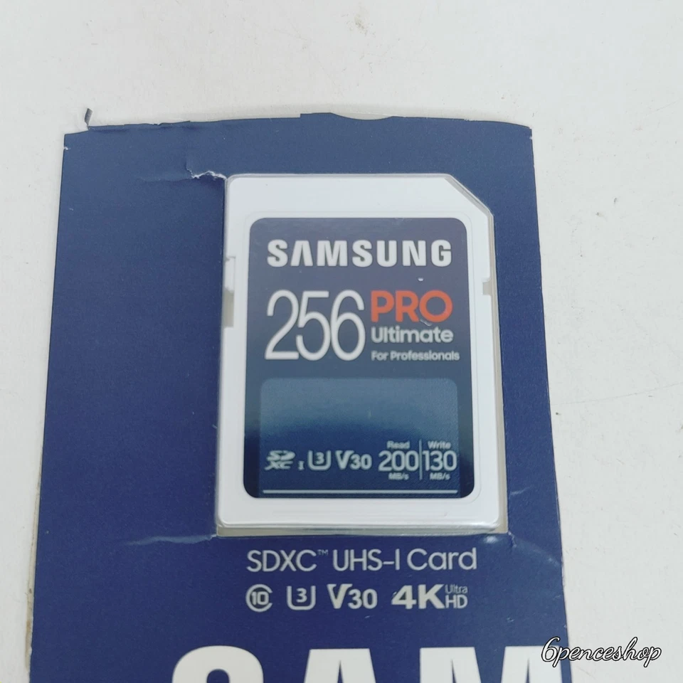*Original Package Broken* Samsung - Pro Ultimate 256GB SDXC Memory Card - Image 2 of 3