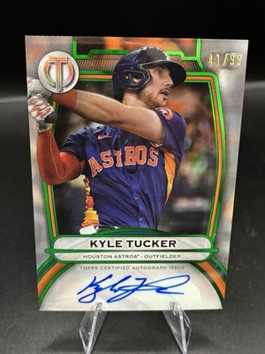 2025 Topps Tribute Tribute Autographs Kyle Tucker #TA-KT  /99