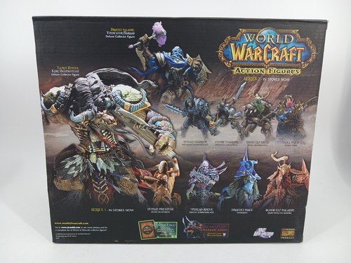 DC Unlimited Blizzard WOW Korg Highmountain Deluxe Collector Figure 2008 SEALED - Picture 3 of 6