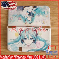 NEW Snap on Case A  E Housing Shell Protective Cover For Nintendo New 3DS LL/XL