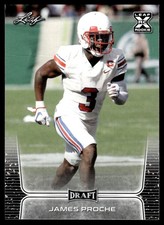 2020 LEAF DRAFT JAMES PROCHE #37 SMU MUSTANGS 569