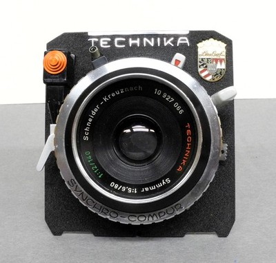 LINHOF  Technika  Symmar  5,6/ 80mm auf Techn.70 +V 6x9 Platte  für SAMMLER !