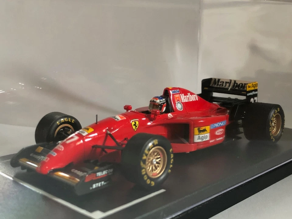 F1 1/43 Looksmart LSHE002 Ferrari 412T2 N°27 J.Alesi 1st Canadian GP 1995, New - Immagine 3 di 4