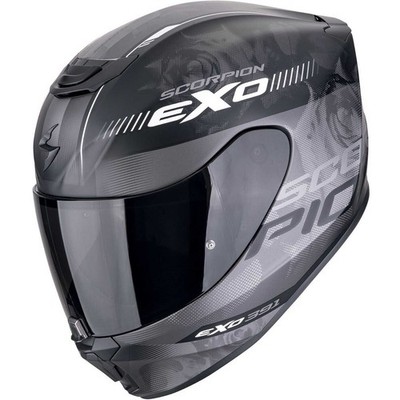 SCORPION Integralhelm Motorrad EXO-391 AVA Matt Schwarz-Silber