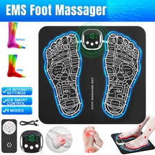 EMS Foot Massager Leg Electric Deep Reshaping Kneading Muscle Pain Relax Machine